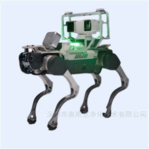 石油燃氣管道氣體泄漏巡航監測機器狗
