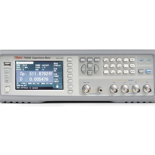 同惠LCR高速精密电容测量仪测试达2.3ms/次