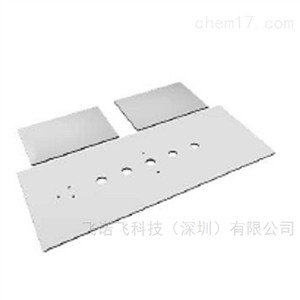 濾線柵中心對準測試板