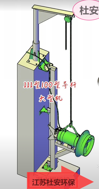 悬挂式安装潜水搅拌机QJB0.85/8-260/3-740S技术说明