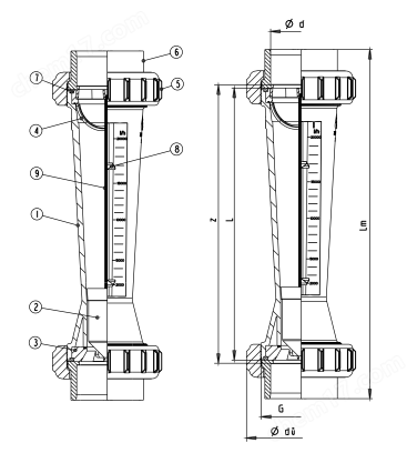 MEISTER原廠拿貨KM-3-2000流量指示器