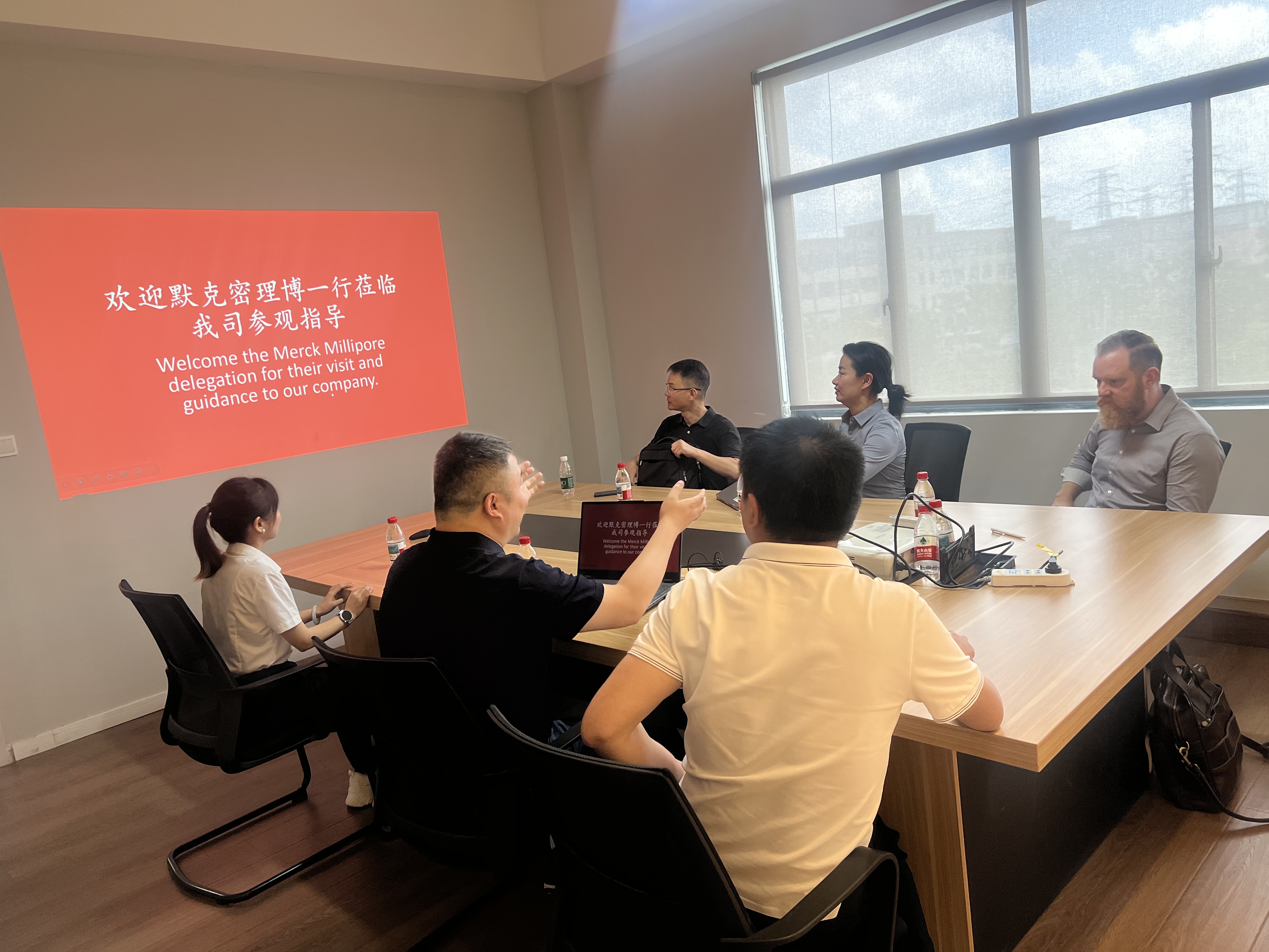 默克密理博與杭州歐泉科技深入交流 共探水質監測新機遇