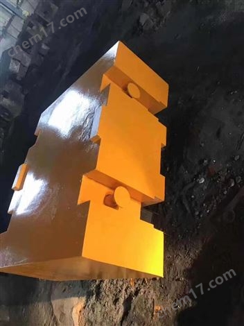 鑄鐵配重塊1噸2噸3噸5噸10噸(定制尺寸)
