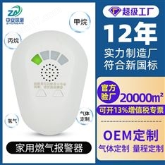 中安探測JT-ZJ100液化氣丙烷天然氣一氧化碳煤氣燃氣泄露報警器