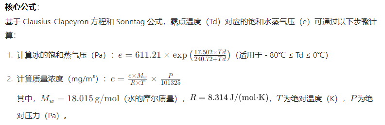 压缩空气检测仪转化表为上海京工给客户提供的参考表 非德尔格发布