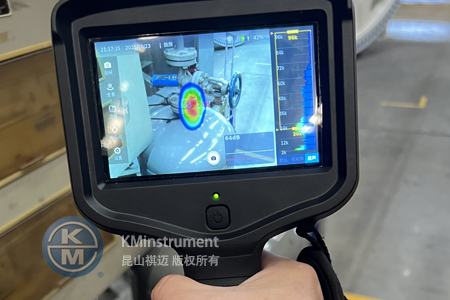 KMV1聲學成像儀助力大慶煉化公司檢測管道泄漏實現可視化定位!