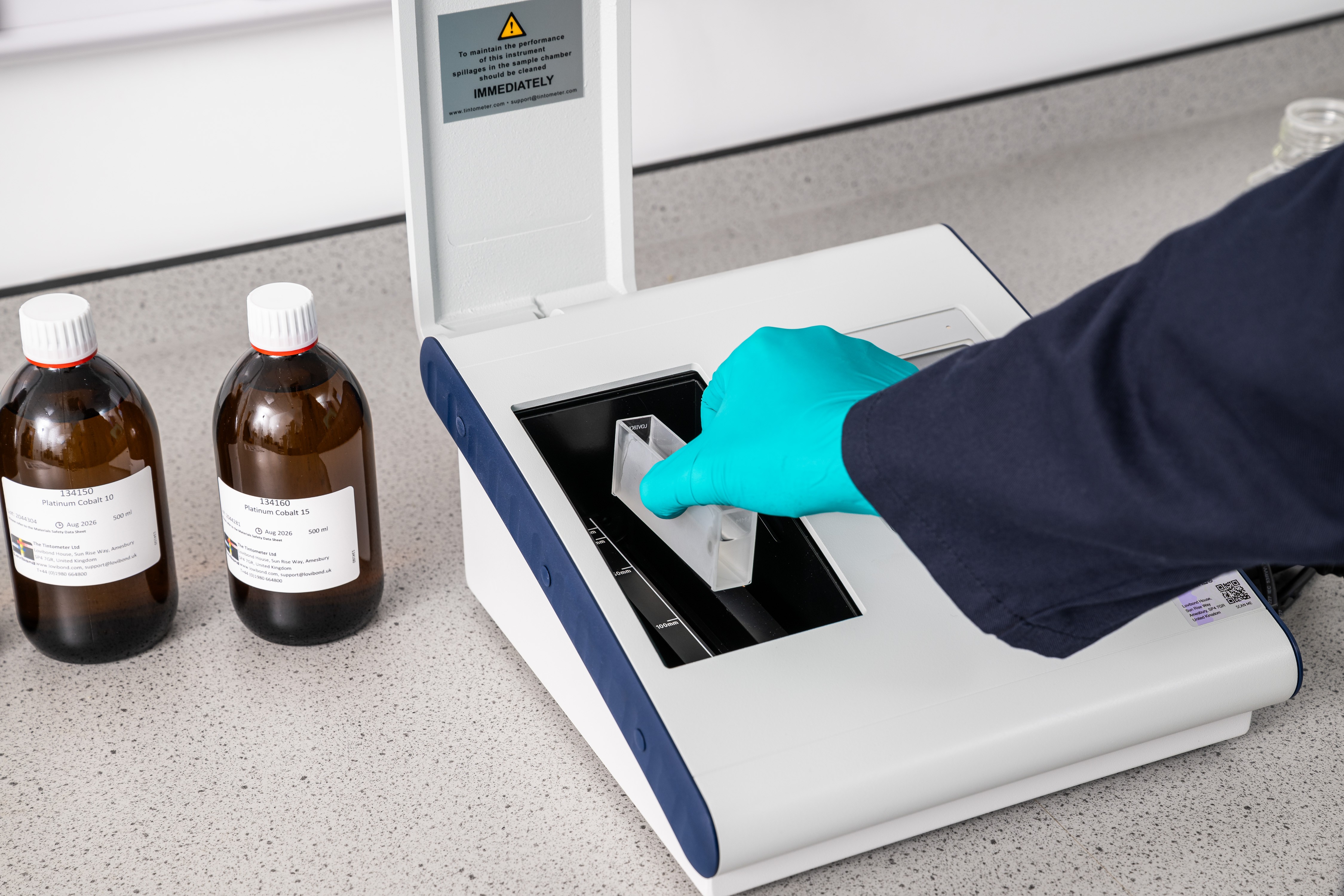 锂电池电解液及添加剂等化学品 铂钴色度仪 铂钴比色计 方案