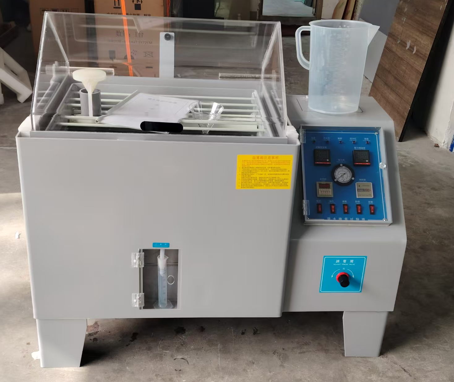 KD-60鹽霧試驗機啟程，護航品質檢測新里程，感恩信任