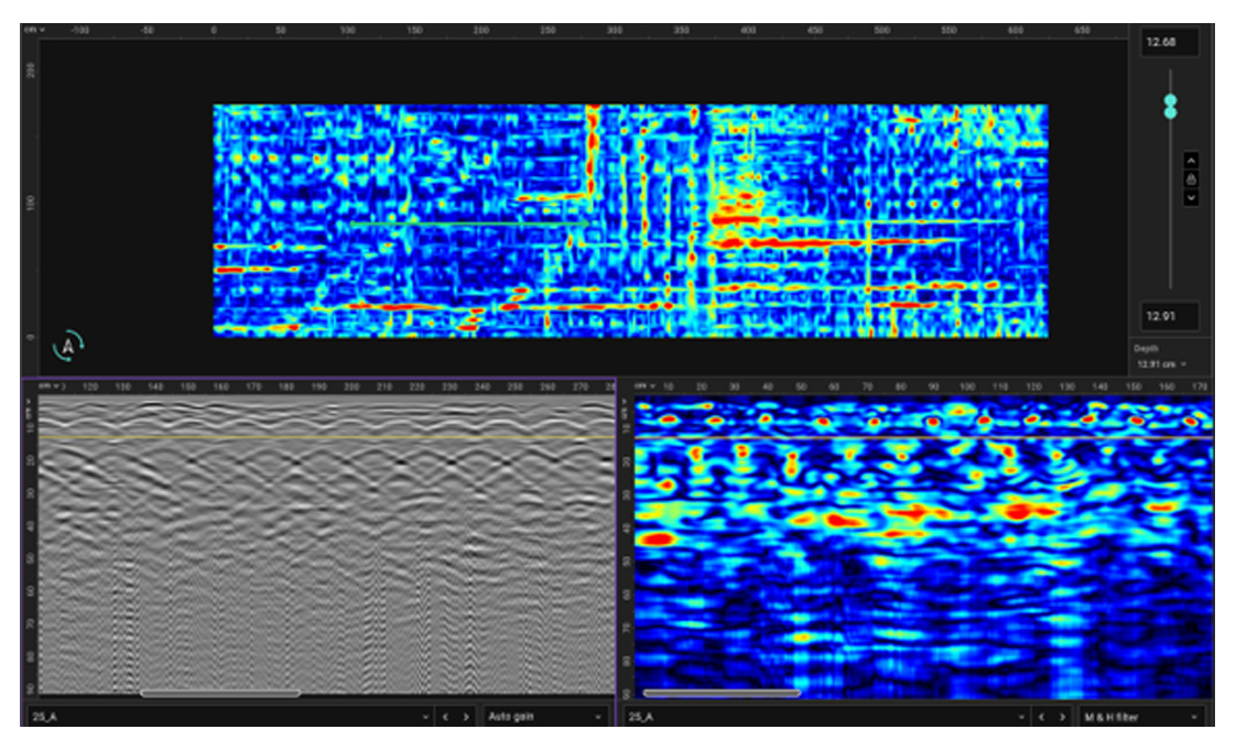GP8100结构雷达在房建项目中的实际应用