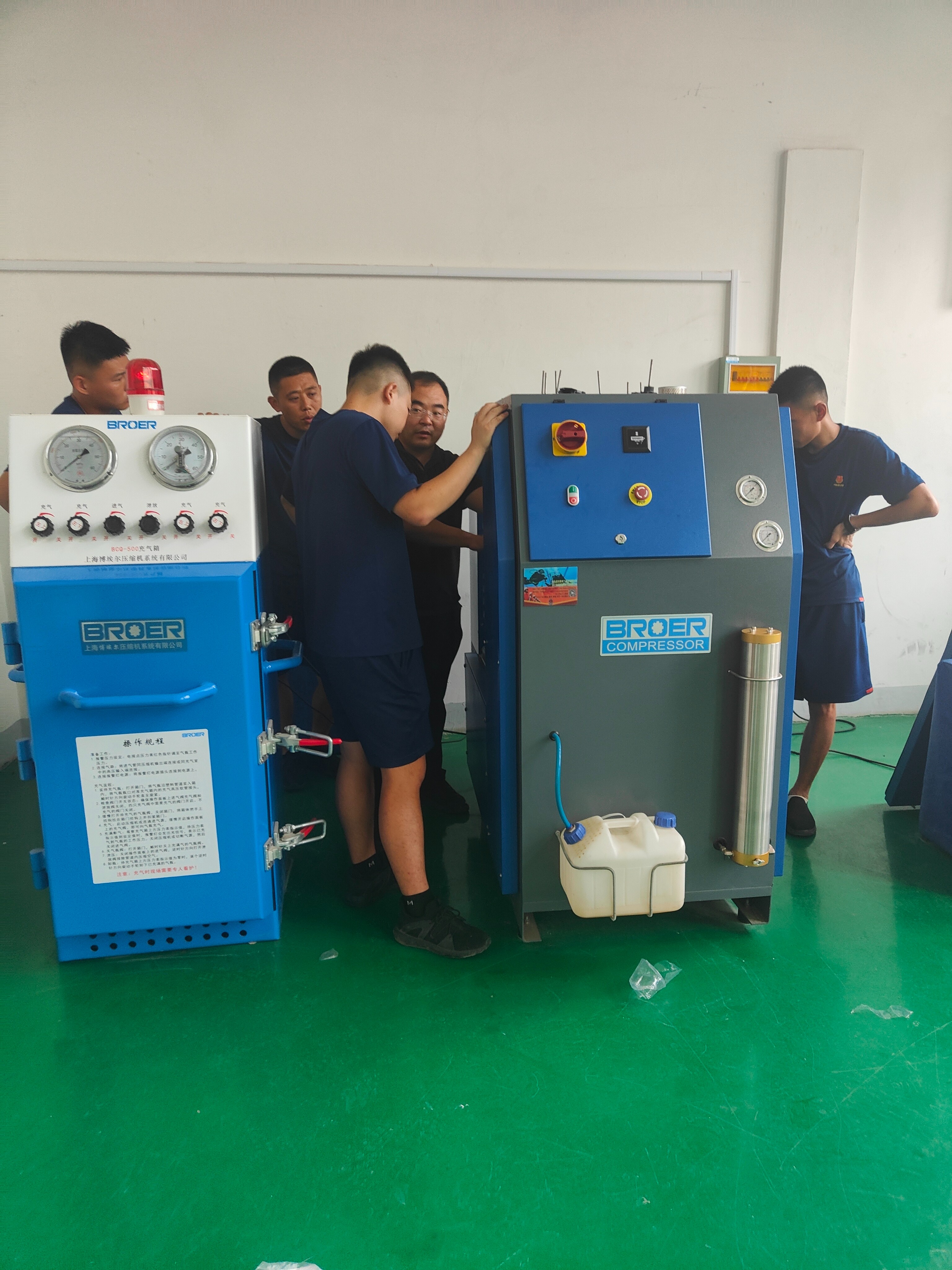 ?科爾奇濟寧公司成功交付河北黃驊市新材料產業園消防空氣充填系統項目