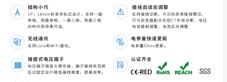 光伏系统外置互感器双回路无线电能表